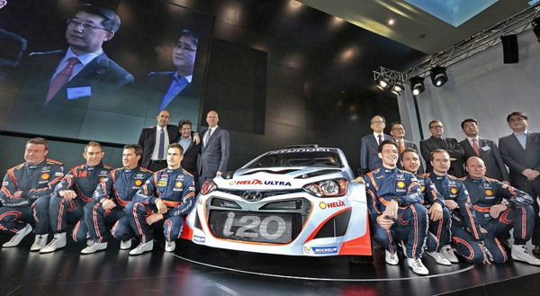 Hyundai WRC i20 presentazione