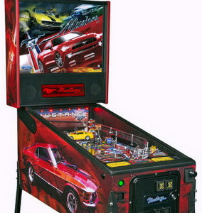 Ford Mustang-themed games from Stern Pinball