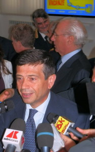 l Ministro delle Infrastrutture e Trasporti Maurizio Lupi