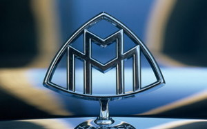 Il classico logo Maybach