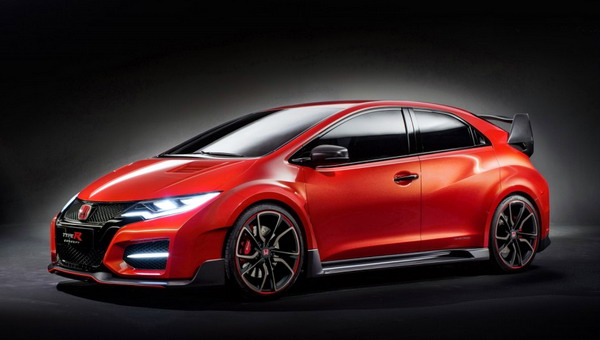 Il concept della Civic Type  R  presentato l'anno scorso