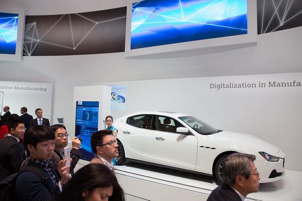 Maserati_Siemens Digitalization Forum_Hannover Messe 2015 (3)_