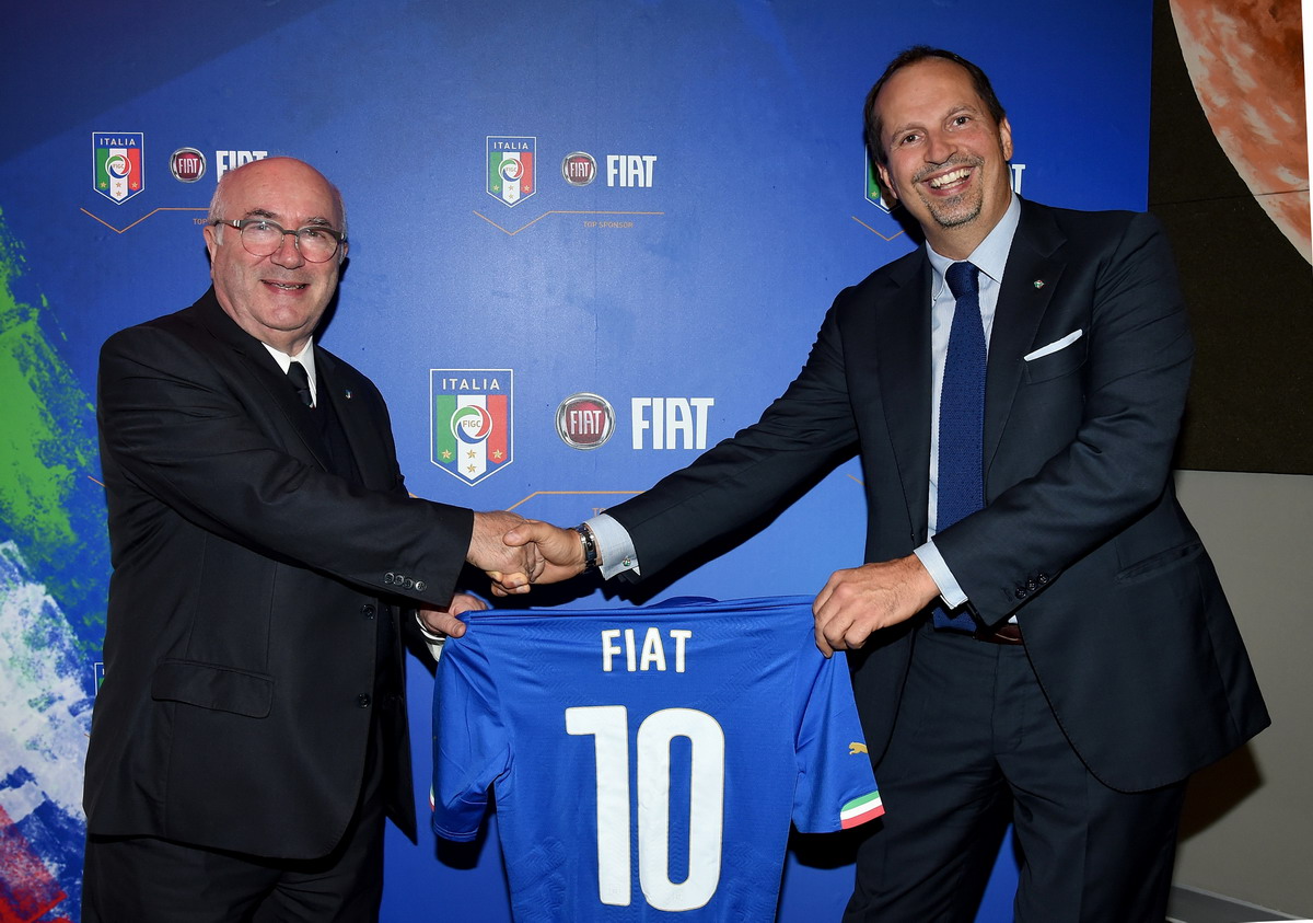 FIAT Group And Italian Football Federation Announce Partnership Renewal