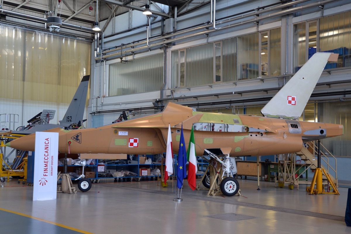 1st M-346 Polish Air Force in final assembly