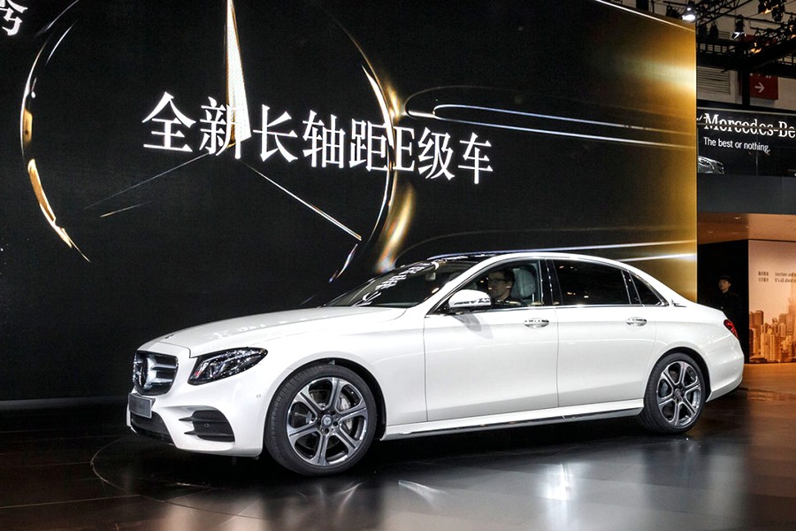 Mercedes-Benz und smart auf der Auto China, Peking 2016 Mercedes-Benz and smart at the Auto China, Beijing 2016