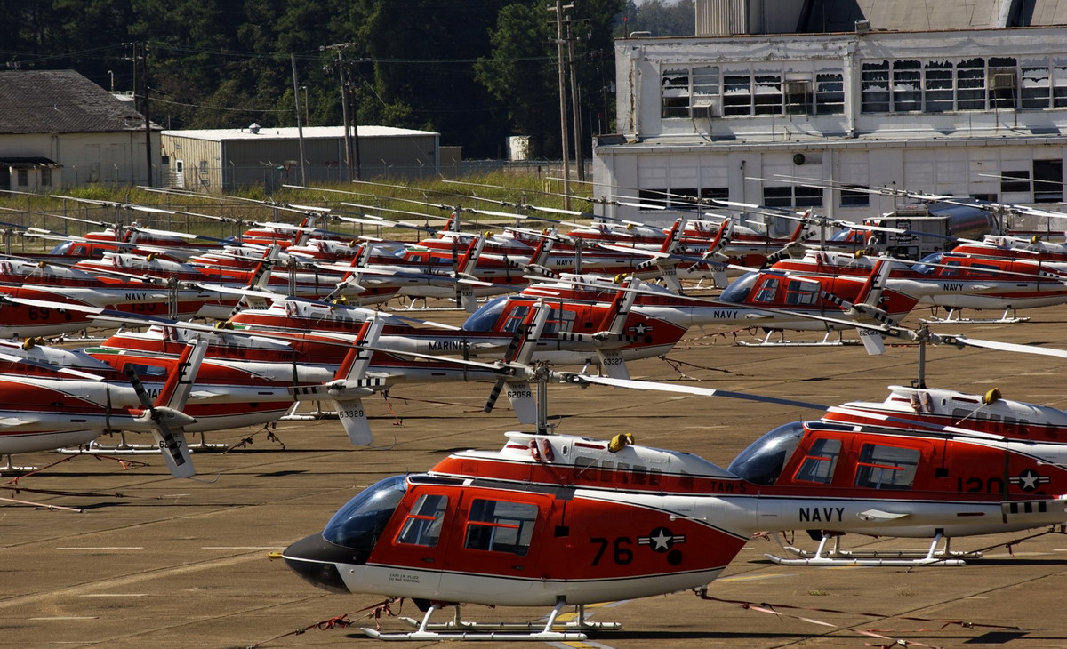  TH-57 Sea Ranger,  Naval Air Station Whiting Field, U.S. Navy 